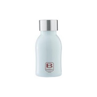 photo B Bottles Twin – Hellblau – 250 ml – Doppelwandige Thermoflasche aus 18/10 Edelstahl 1